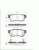 set placute frana,frana disc sbs (cod 2546394)