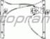 Mecanism actionare geam TOPRAN (cod 2569740)