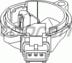senzor turatie,management motor TOPRAN (cod 2569200)