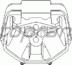Suport motor TOPRAN (cod 2570205)