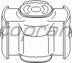 Suport motor TOPRAN (cod 2574774)