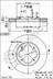 Disc frana BREMBO (cod 1564651)