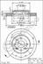 Disc frana BREMBO (cod 1565036)