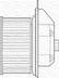 Electromotor, ventilatie interioara MAGNETI MARELLI (cod 1734277)