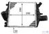 Intercooler, compresor HELLA (cod 874453)