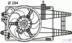 Ventilator, radiator BEHR HELLA SERVICE (cod 1794248)