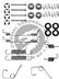 Set accesorii, sabot de frana QUINTON HAZELL (cod 1341244)