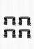 Set accesorii, placute frana TRISCAN (cod 1805155)