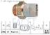 Comutator temperatura, ventilator radiator FACET (cod 2057962)