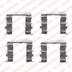 Set accesorii, placute frana DELPHI (cod 1670903)