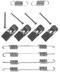 Set accesorii, sabot de frana FERODO (cod 1420704)