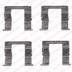 Set accesorii, placute frana DELPHI (cod 1670862)